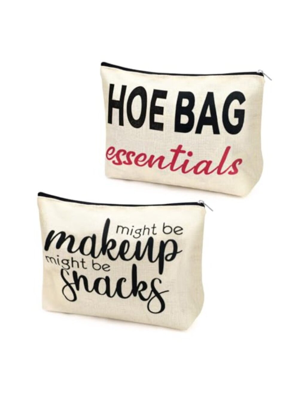 Waterproof Polyester Makeup Bag Zipper Pouch Travel Cosmetic Case Large Capacity
